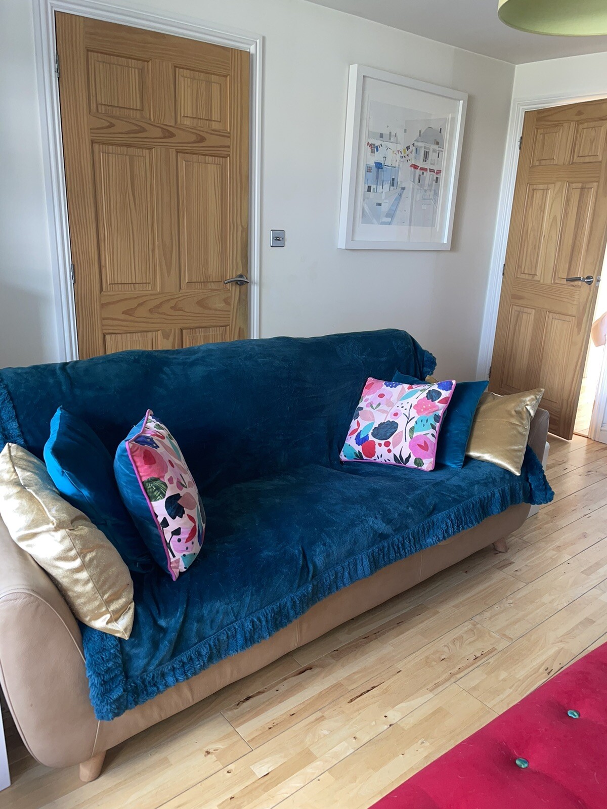 John Lewis G Plan Leather Sofa eBay