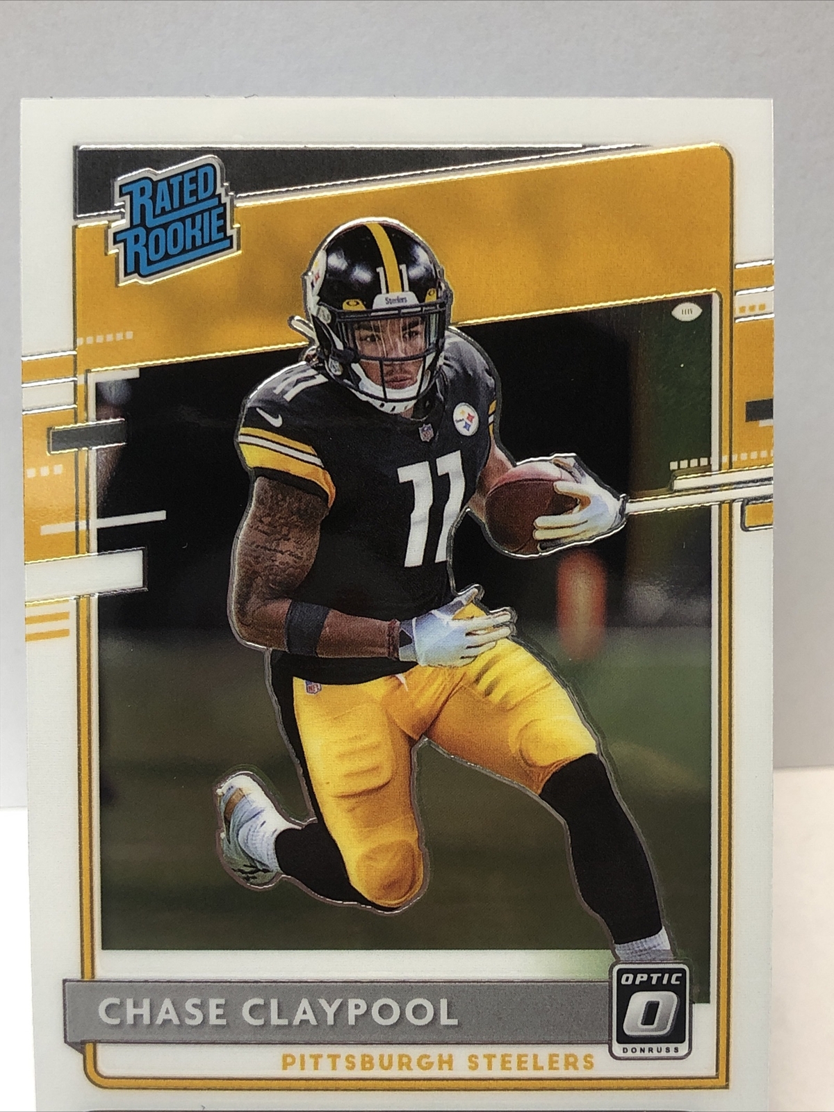 2020 Donruss Optic Chase Claypool Rated Rookie #177 Pittsburgh Steelers
