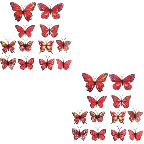 48 PCS Butterfly Wall Autocollant DIY Butfly Decor Wall 3D Butterfly Stickers - Photo 1/12
