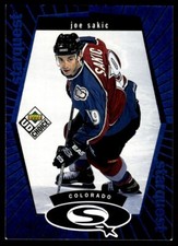 1998-99 UD Collectors Choice Star Quest Blue JOE SAKIC #SQ11 Avalanche HOF