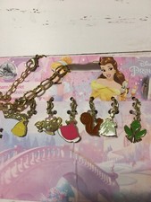 Disney Princess Charm Bracelet Belle Aurora Tiana