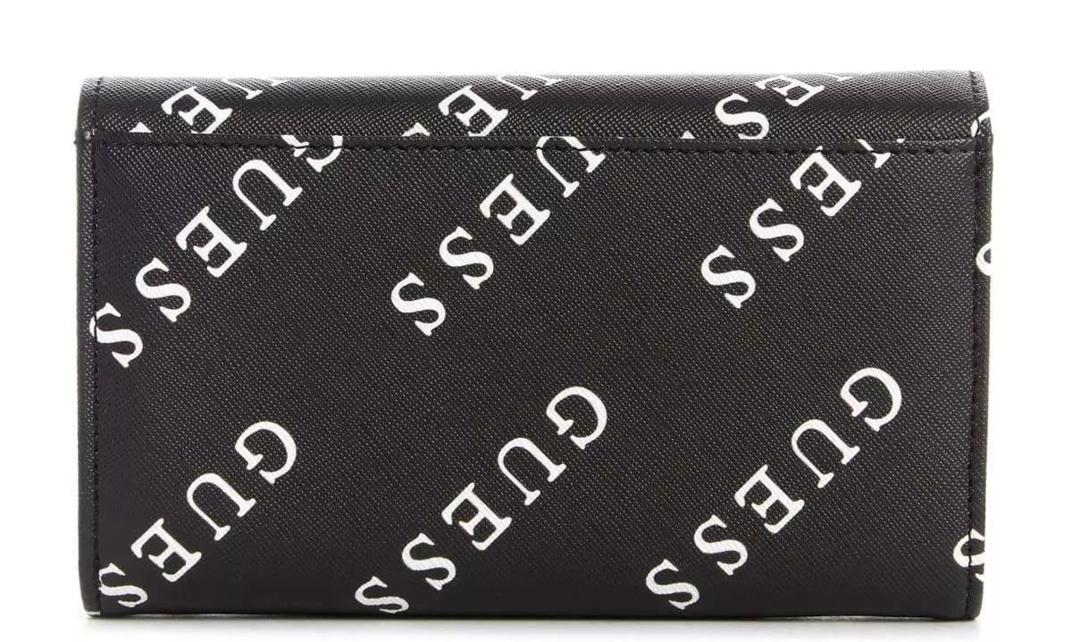 Guess wristlet best sale wallet