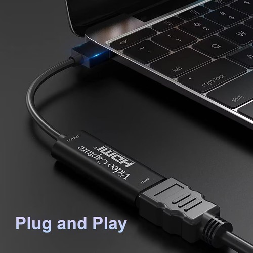 Scheda Acquisizione Video 4K HDMI a USB, Cattura Audio e Video HD 1080P per Wind - Foto 3 di 7