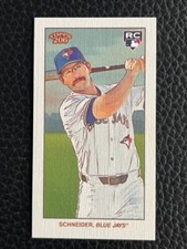 DAVIS SCHNEIDER Blue Jays 2024 Topps 206 T206 CANVAS STOCK parallel mini /25