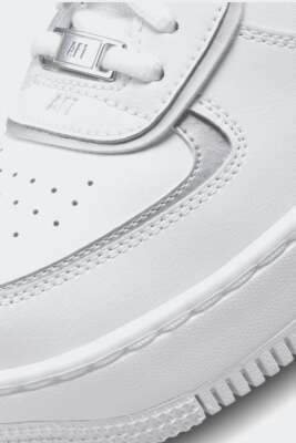 [NIKE]★WS AIR FORCE 1 Shadow★White llic Silve★ Nike Air Force 1 Shadow Metallic Silver White CI0919-119