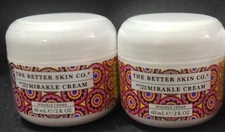 ❤Best $ Lot 2x❤ The Better Skin Co. Mirakle Cream 2oz Anti-aging All In One ❤