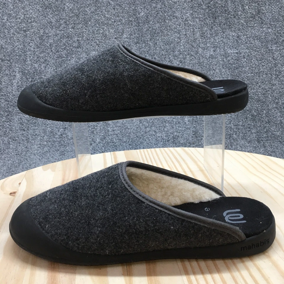 Zapatillas Mahabis para hombre 7-7,5 para mujer 8,5-9 sin cordones gris cómodo punta redonda Foto 2 de 4