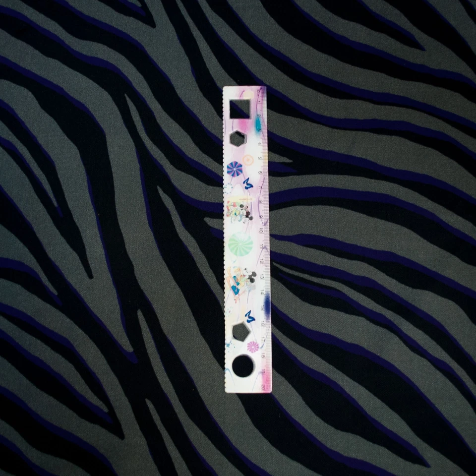 Designers viscose fabric. Zebra print.  Made in Italy.  Price for 1 m. Defect - Image 3 of 4