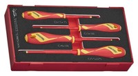 5020385064478 Zestaw WkrĘTakÓW PŁAskich VDE 1000V TEAMDV04N, 4SZT. Teng Tools