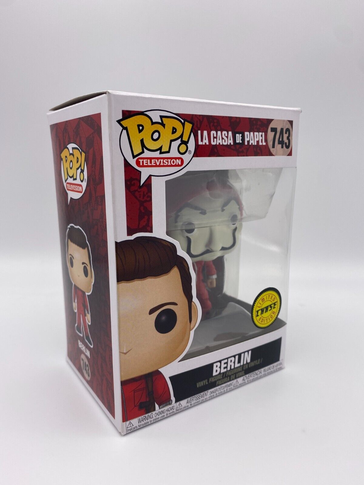 BONECO FUNKO POP LA CASA DE PAPEL BERLIN #743 - Preech Informática