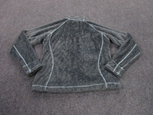 Marmot Jacket Adult L Gray Fuzzy Fleece Outdoors Hiking Pockets Casual Womens - Picture 8 of 9