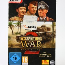 PC DVD Spiel Theatre of War 2: Africa 1943 inkl. Strategy Guide  Gut