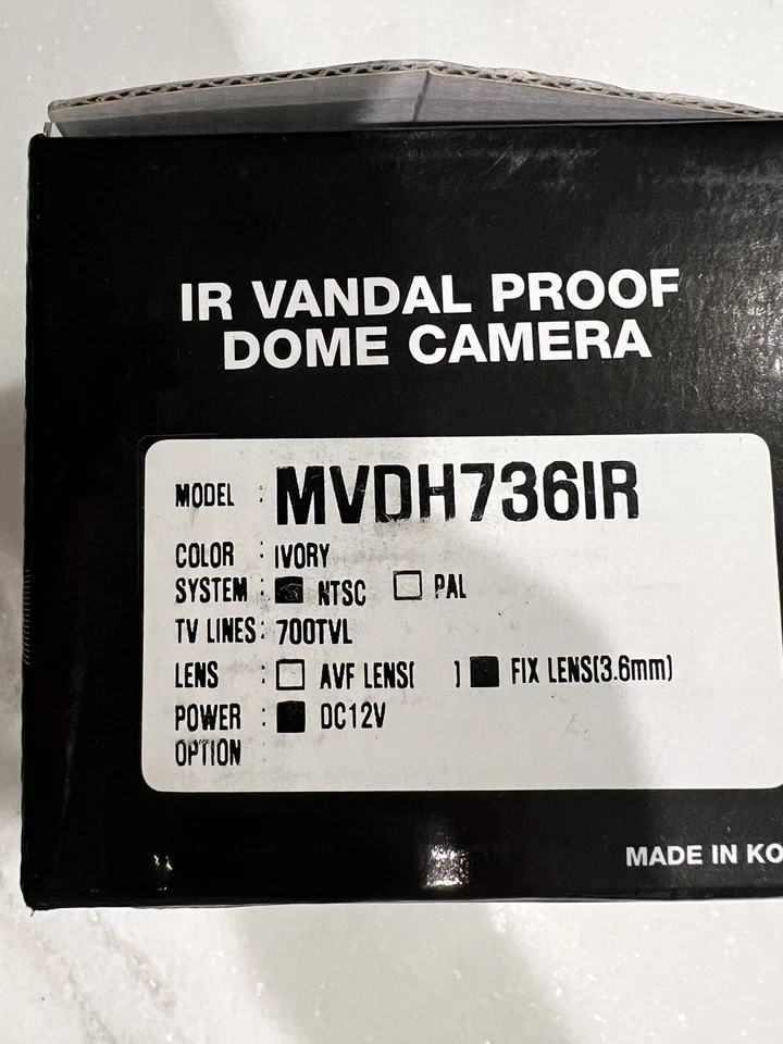 Effio-E infared Vandal Proof Dome Camera 700TVL 960H  - Image 2 of 4