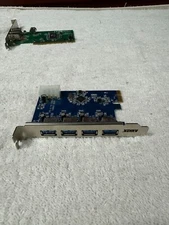 4 Port PCI-E to USB 3.0 HUB PCI Express Expansion Card Adapter