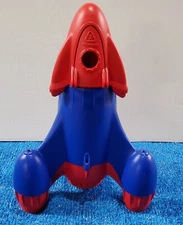 Green Toys Red and Blue Spaceship Rocket 