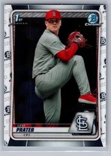 2020 Bowman Draft #BD-125 Levi Prater Chrome *CA