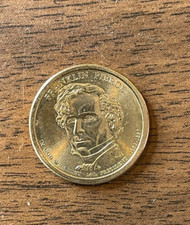 2010 D Franklin Pierce Presidential Dollar $1 - Free USA Shipping
