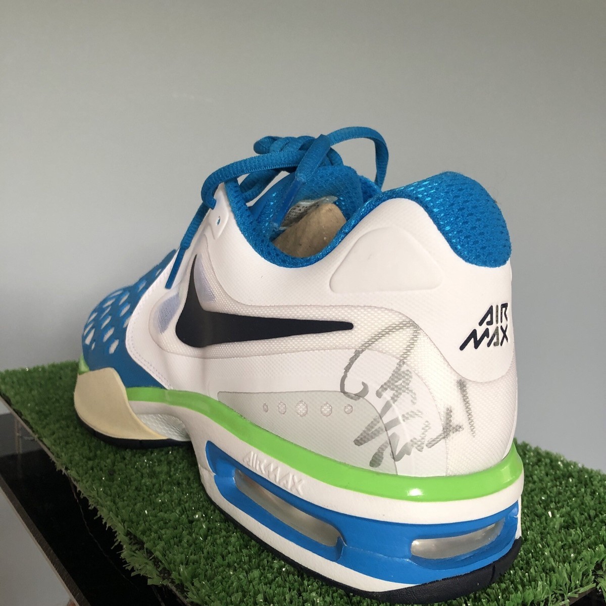 RAFAEL NADAL SIGNED PROTOTYPE NIKE DRAGON SHOE Wear Test RARE