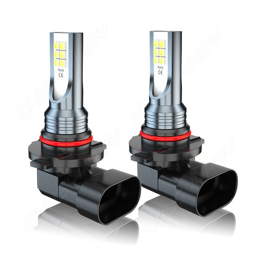 For 2003-2006 Chevy Silverado 1500 2500 3500 HD 2X H10 6000K LED Fog Light Bulbs - Picture 2 of 11