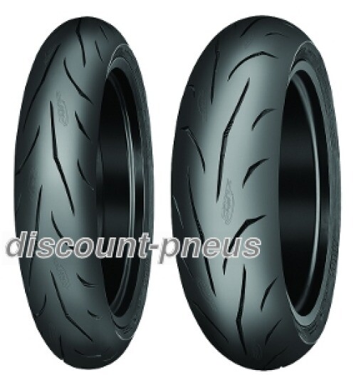 Pneus moto Mitas Sport Force+ 190/50 ZR17 73W pour motos sportives