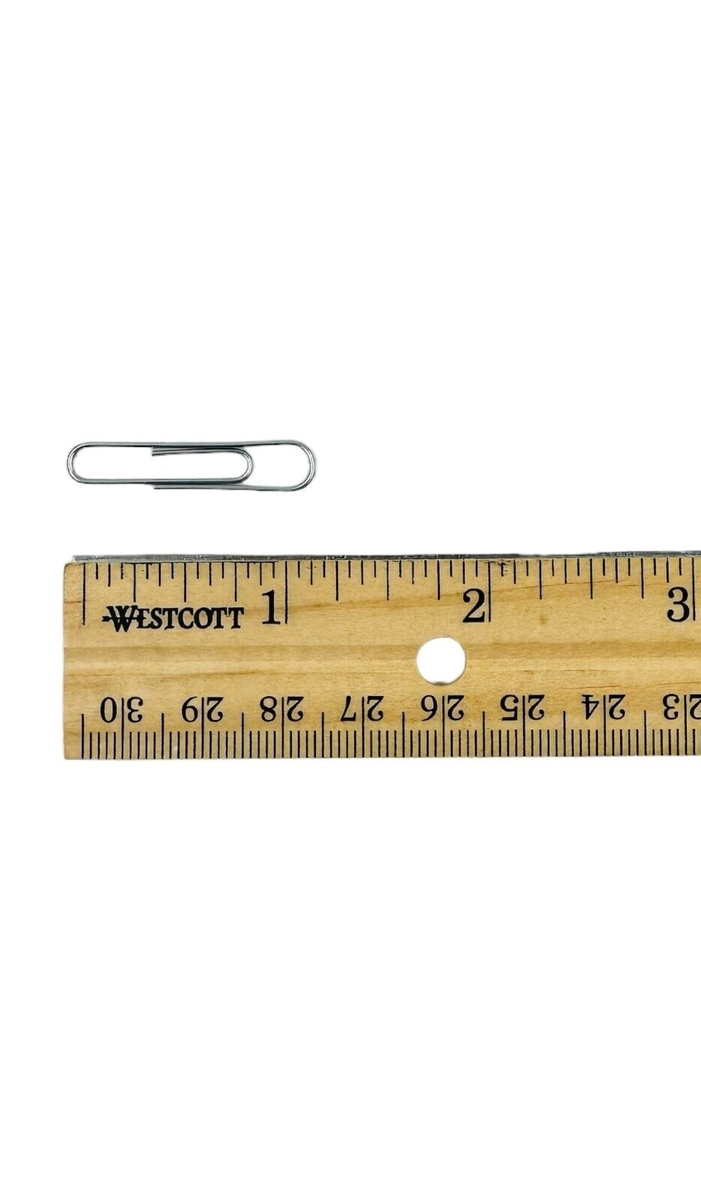 20 Boxes Paper Clips Size 1 Silver Paper Clips 100 Steel Paper