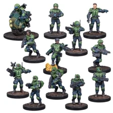Deadzone GCPS Recon Squad Starter - Mantic Scifi Alt Guard MGDZG103