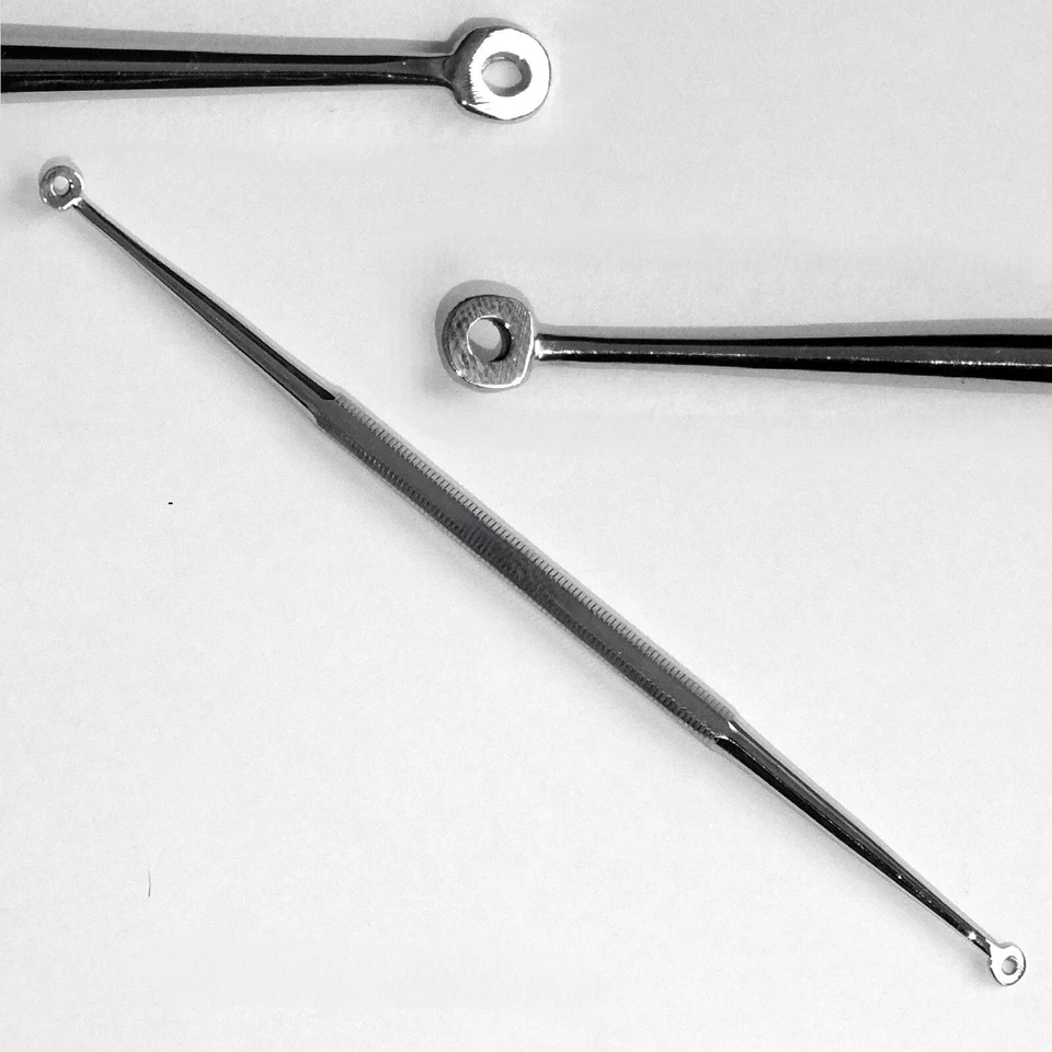 Komedonenquetscher Mitesserentferner Komedonenheber Akne Pickel NATRA Edelstahl