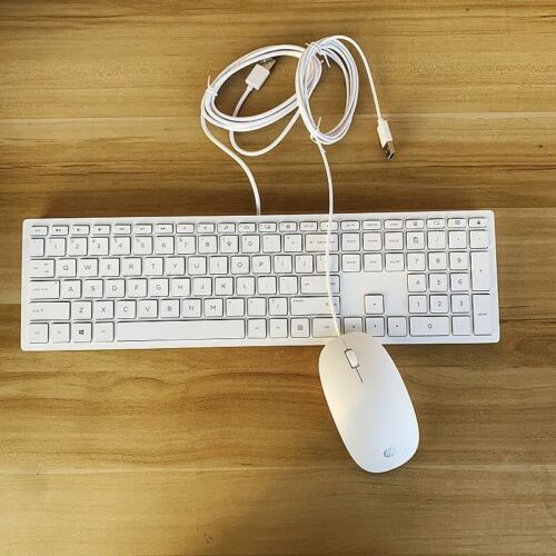 USB Wired ultra-thin keyboard and mouse kit TPC-P001K for HP - Picture 1 of 6