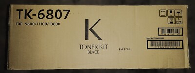 Genuine Kyocera TK6807 Black Toner Cartridge CopyStar CS9600/11100/13600