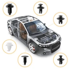 100PCS Retainer Rivet Fastener - Bumper Hood Clips Fender Push Pin For INFINITI