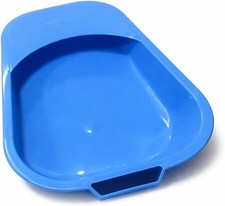 Tragbare Bettpfanne mit Griff Erwachsene auslaufsicher Kommode Toilettenpfanne 32 cm