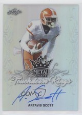 2017 Leaf Metal Draft Touchdown Kings Artavis Scott #TK-AS1 Auto 2b2