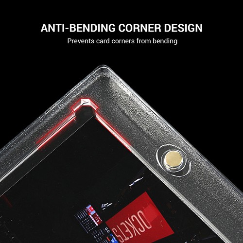 175pt Magnetic Vertical Double Booklet Card Holder One Touch Acrylic Card Case - 第 8/20 張圖片