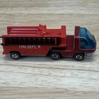 Vintage Hot Wheels Redline 1970 TOUGH Red ENAMEL Fire Truck Heavyweights - NR!