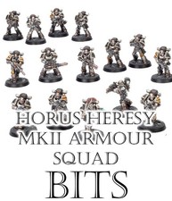 Warhammer Horus Heresy Astartes Space Marine MKII Power Armour Squad Bits 2025