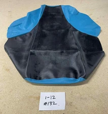 Yamaha YFZ 350 Banshee Seat Cover For 1987 To Up All Models Blue Black Color