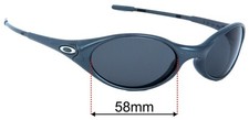 SFx Replacement Sunglass Lenses fits Oakley New Eye Jacket 1999-2002 - 58mm Wide