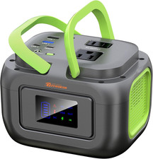 Portable Power Station 120w 97.6wh Backup Battery Solar Power Bank Generator Wi