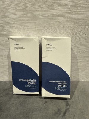 ISNTREE Hyaluronsäure wässriges Sonnengel 2EA 1er Pack (50 ml x 2ea) LSF 50+ PA++++