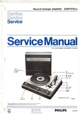 PHILIPS Service-Schaltplan für 22AF372