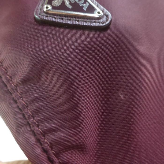 Prada Authentic Nylon VELA Drawstring Container P… - image 3