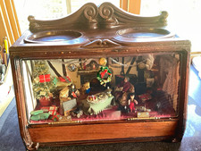 Christmas Dolls House Diorama Old Hamlet Cigar Display Cabinet Roger Aplin Ltd
