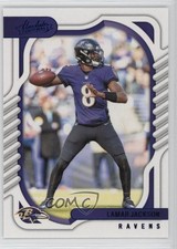 2022 Panini Absolute Green Lamar Jackson #18 hu1