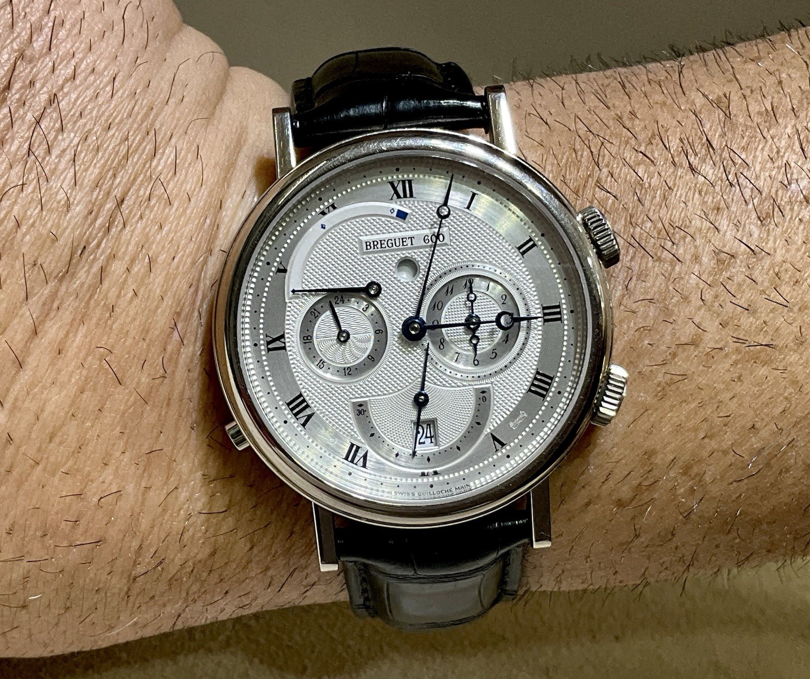 Breguet Classique Alarm "Le Réveil du Tsar” 18K White Gold Men’s Watch 5707 