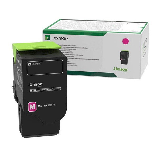 Lexmark 78C20M0 Magenta Original Toner 1400 Seiten Rot Laser Kartusche-image