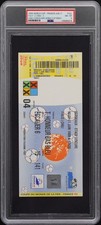 Ticket 1998 Fabio Cannavaro Italy World Cup Debut PSA 8