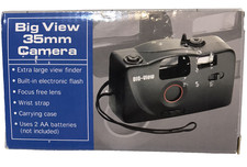Big View 35mm Camera New in Box With Case Optic0810 Vintage