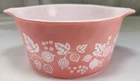 Vintage PYREX Pink Gooseberry 473 - 1 QT Casserole Baking Dish NO LID