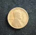 1912-S Lincoln Wheat Penny Fine/VF Semi-Key Date San Francisco Mint 1C