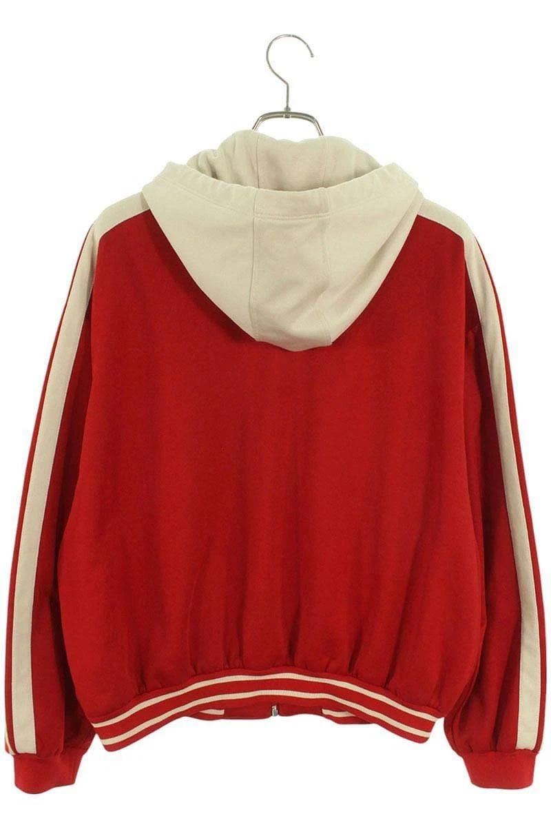 GUCCI Taglia Xs 575758 Xja6S Felpa con Cappuccio e Zip Interlocking G Rosso 317052 Bs99 Uomo Bb